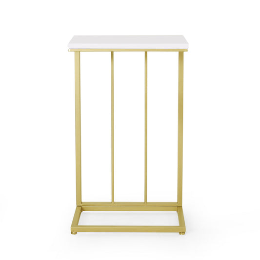 Modern Glam C - Shape End Table