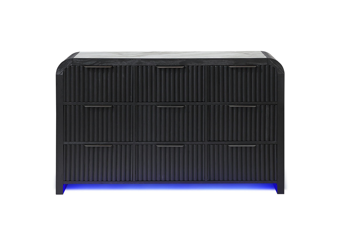 Beckett - 5 Piece Queen Bedroom Set With Cooler And Speaker - Black