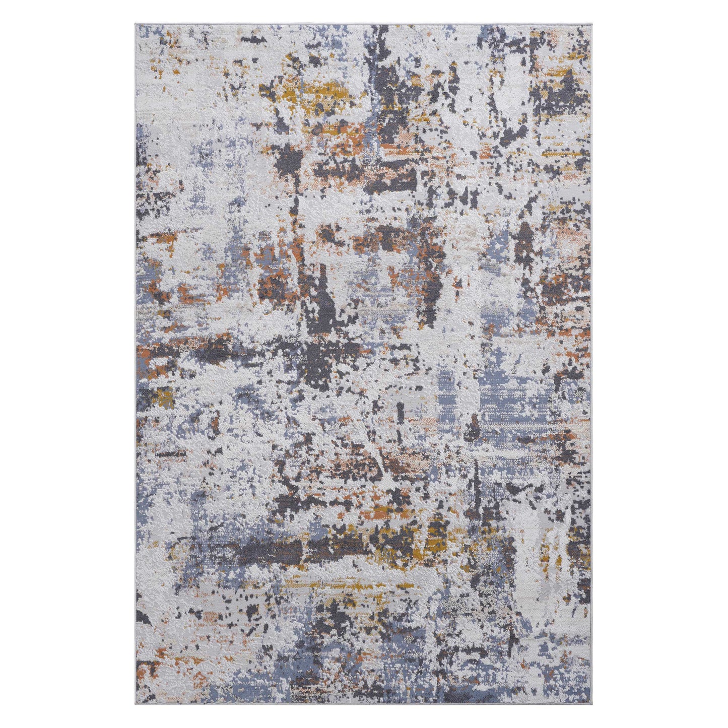 Payas - 2' x 3' Traditional Non-Shedding Stylish And Stain Resistant Area Rug - Ivory / Blue