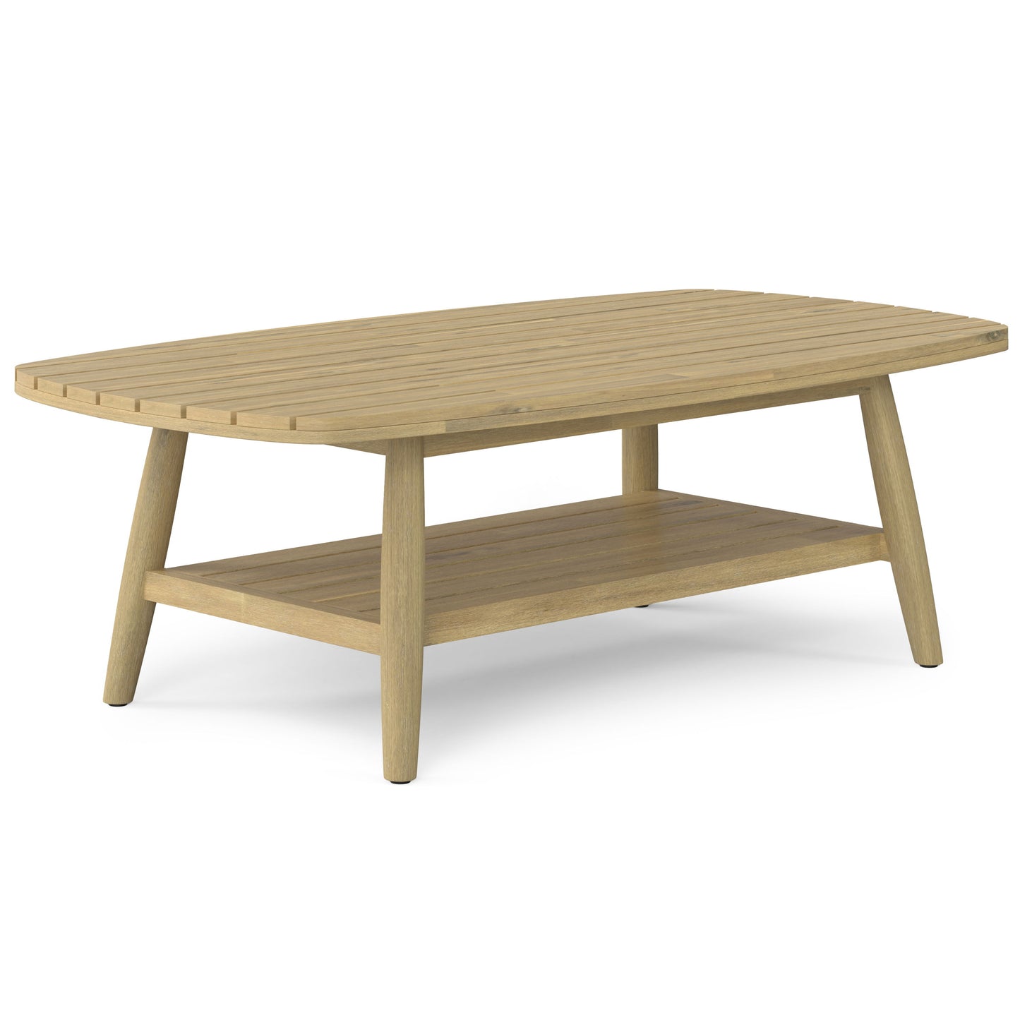 Bayshore - Outdoor Coffee Table - Light Teak