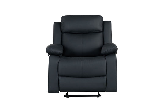 U6026 - Glider Recliner With LED - Black