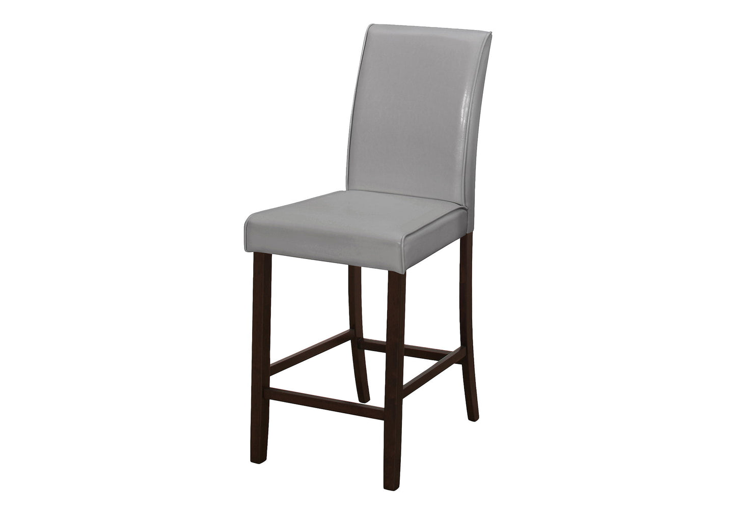 Counter Height Dining Chair Upholstered Look (Set of 2)