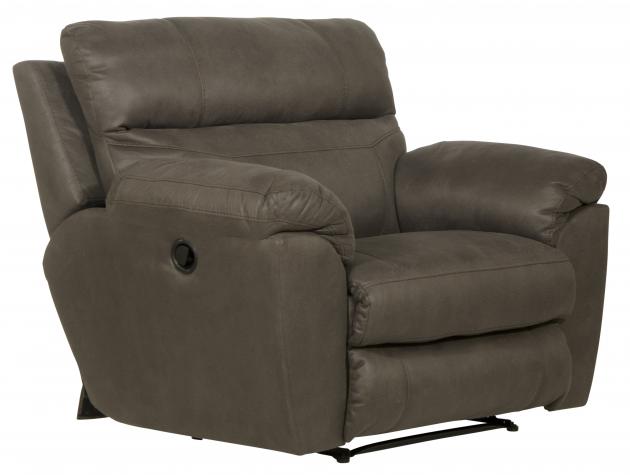 Catnapper Atlas Wall Hugger Recliner in Charcoal