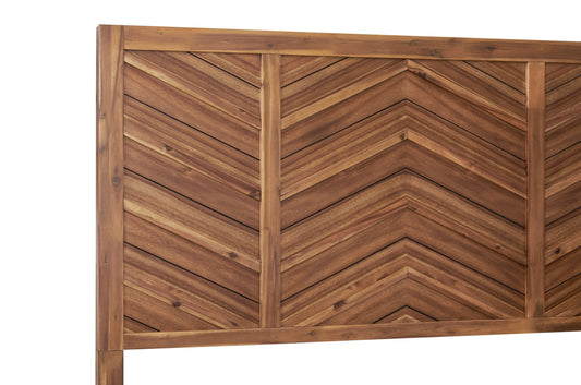 Astoria - Queen Headboard - Natural Herringbone