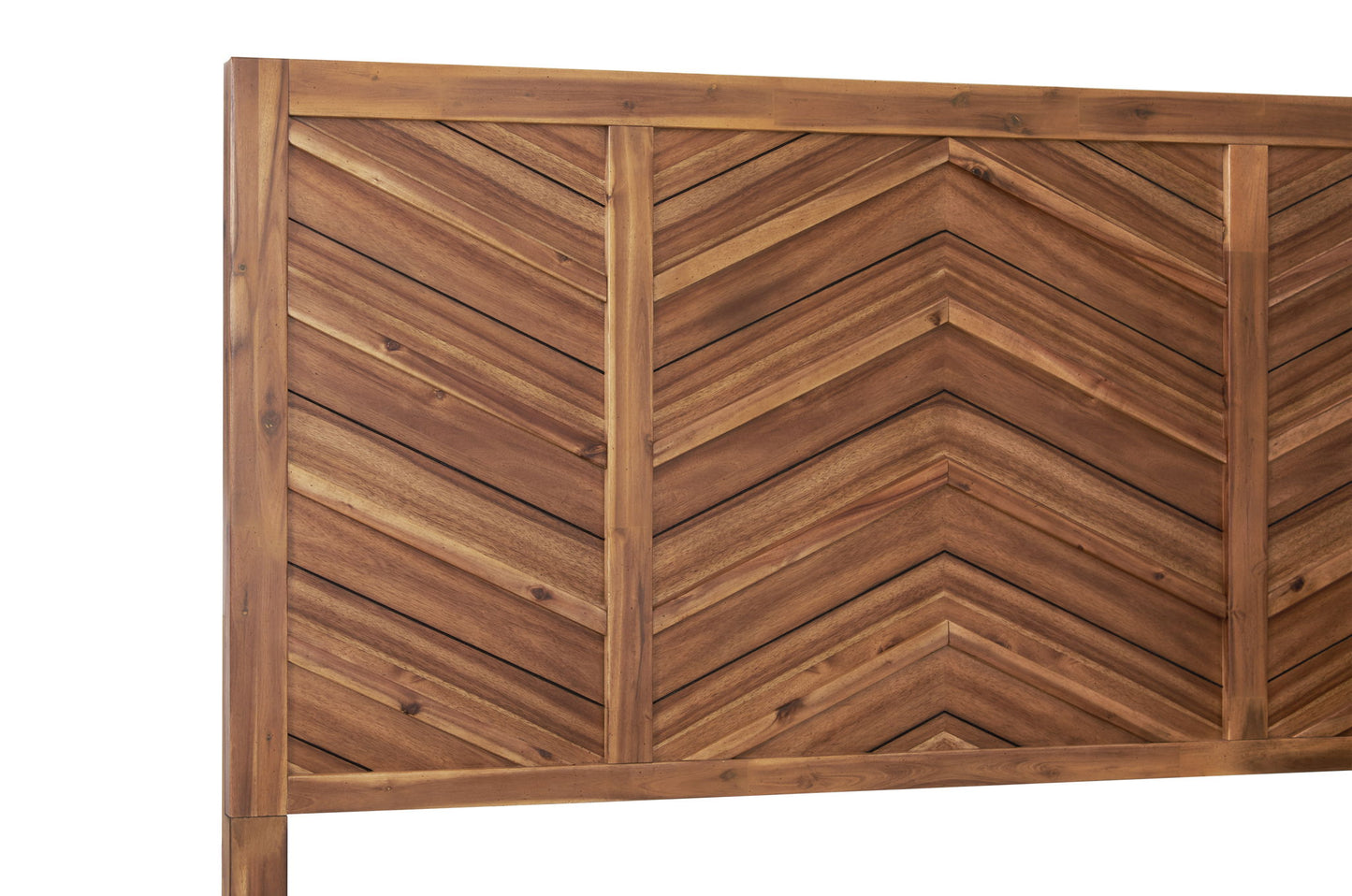 Astoria - King Headboard - Natural Herringbone