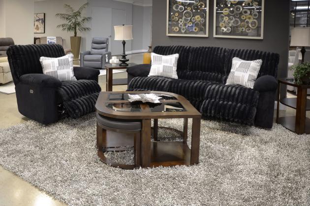 Catnapper Comet collection arrangement; coordinating pieces sold separately in Black