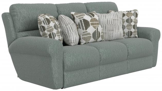 Catnapper Kellen Lay Flat Reclining Sofa in Woodlands