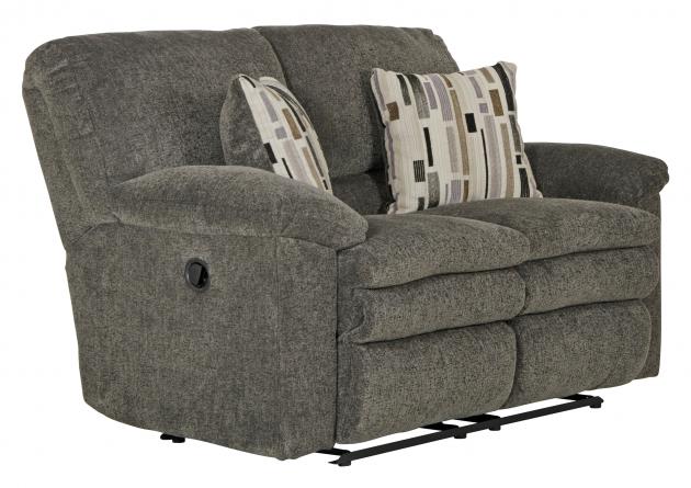 Catnapper Tosh Reclining Loveseat in Pewter
