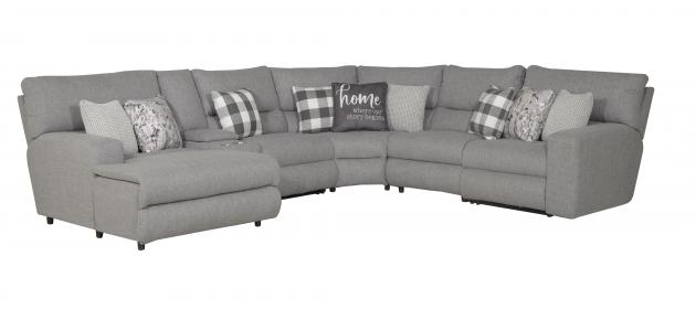 Catnapper Rockport collection arrangement; coordinating pieces sold separately in Grey