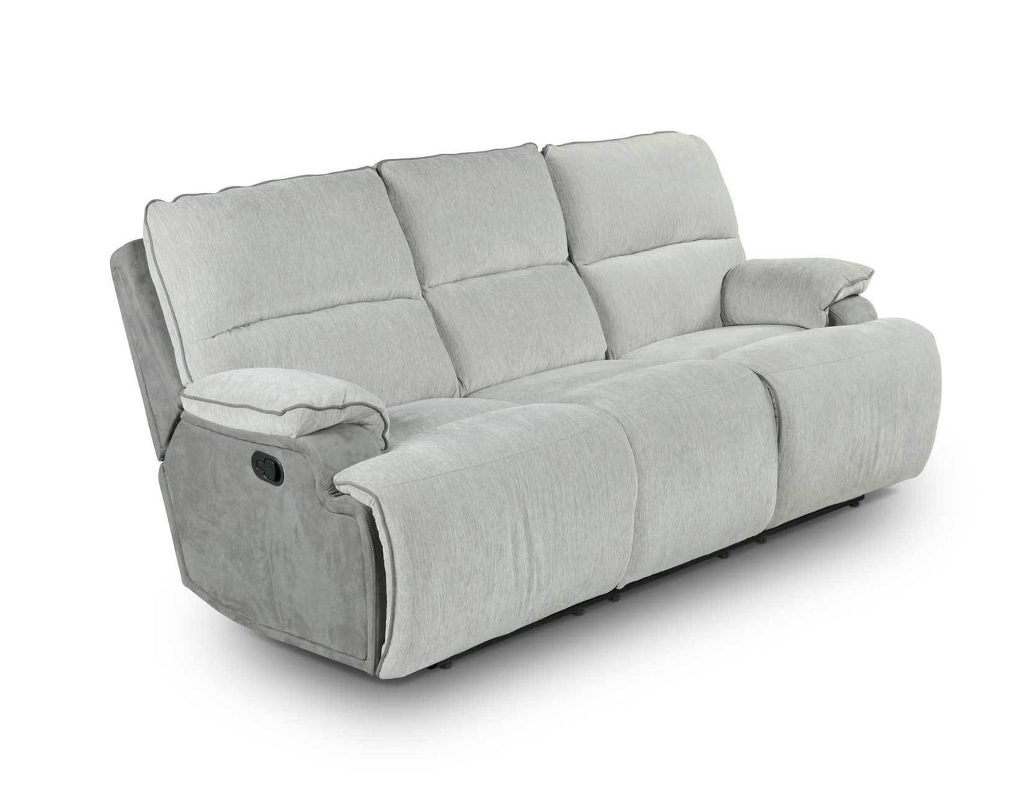 Cyprus - Recliner Sofa - Gray