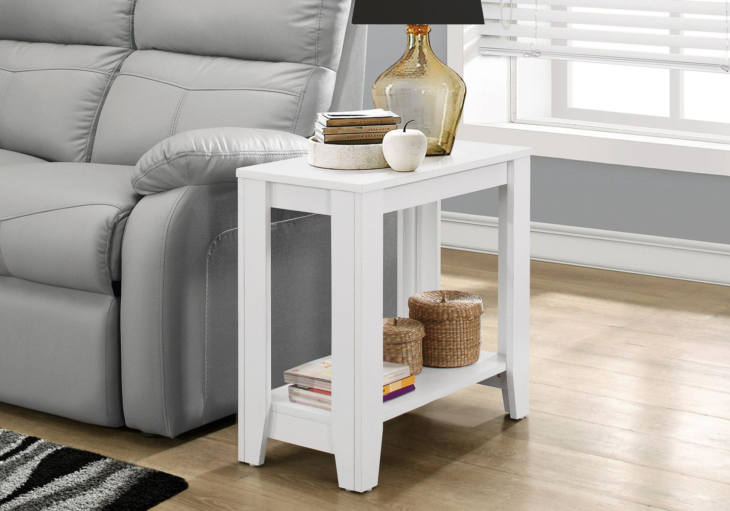 Accent Table, Side Transitional, Elegant Design