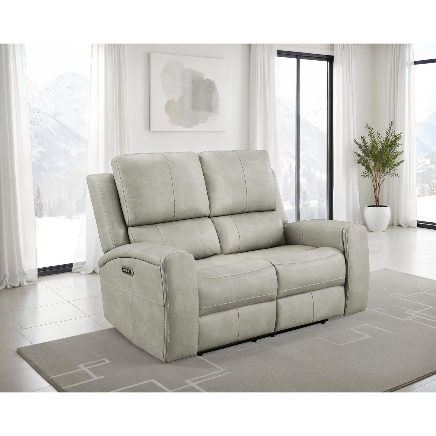 Boyce - Triple Power Reclining Loveseat With Independent Headrest
