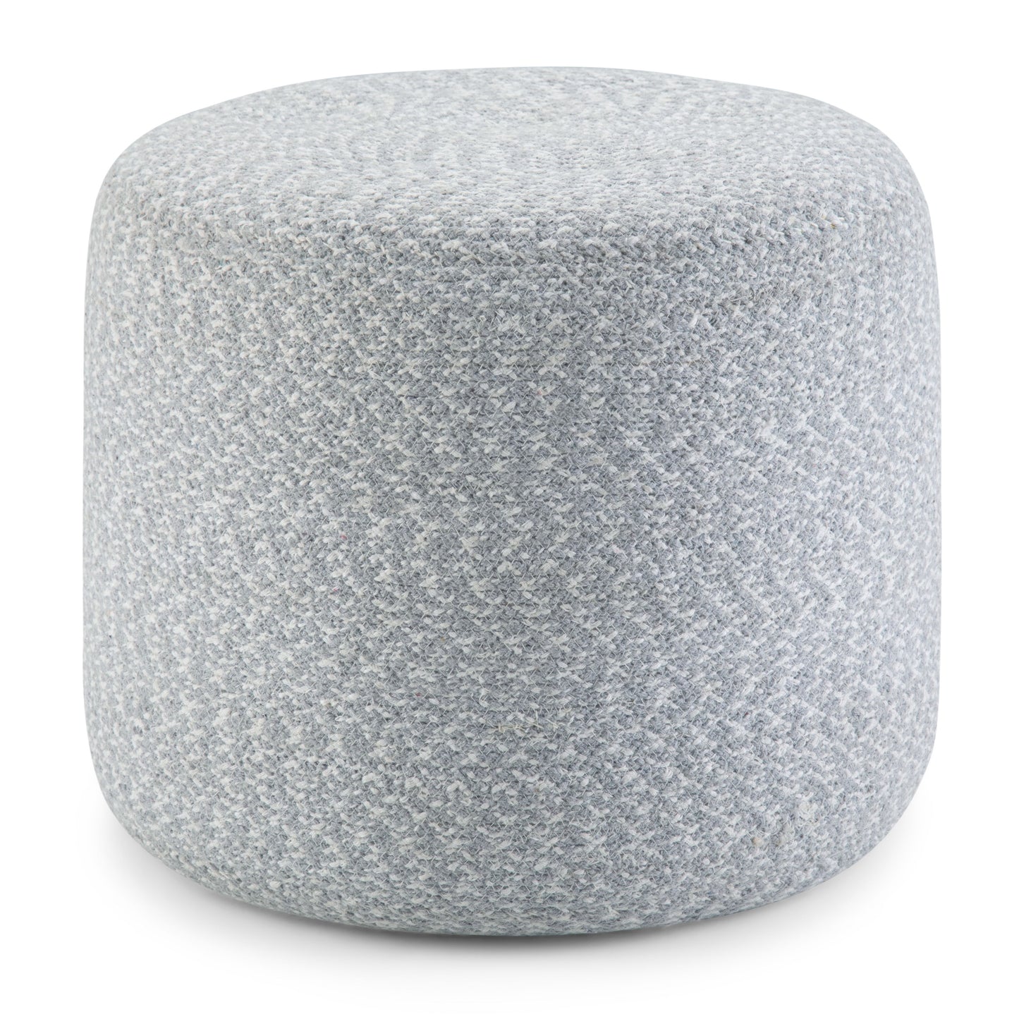 Bayley - Versatile Round Braided Pouf