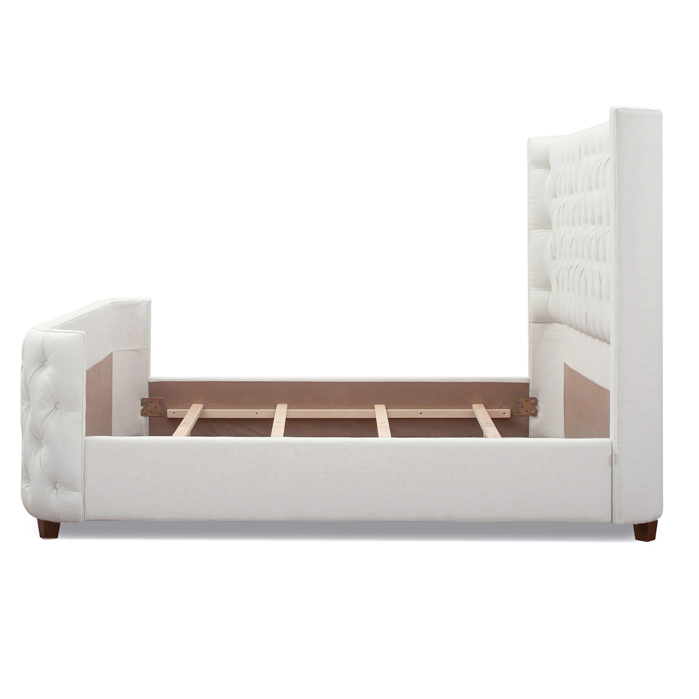 Brooklyn - Tufted Panel Bed Headboard And Footboard Set