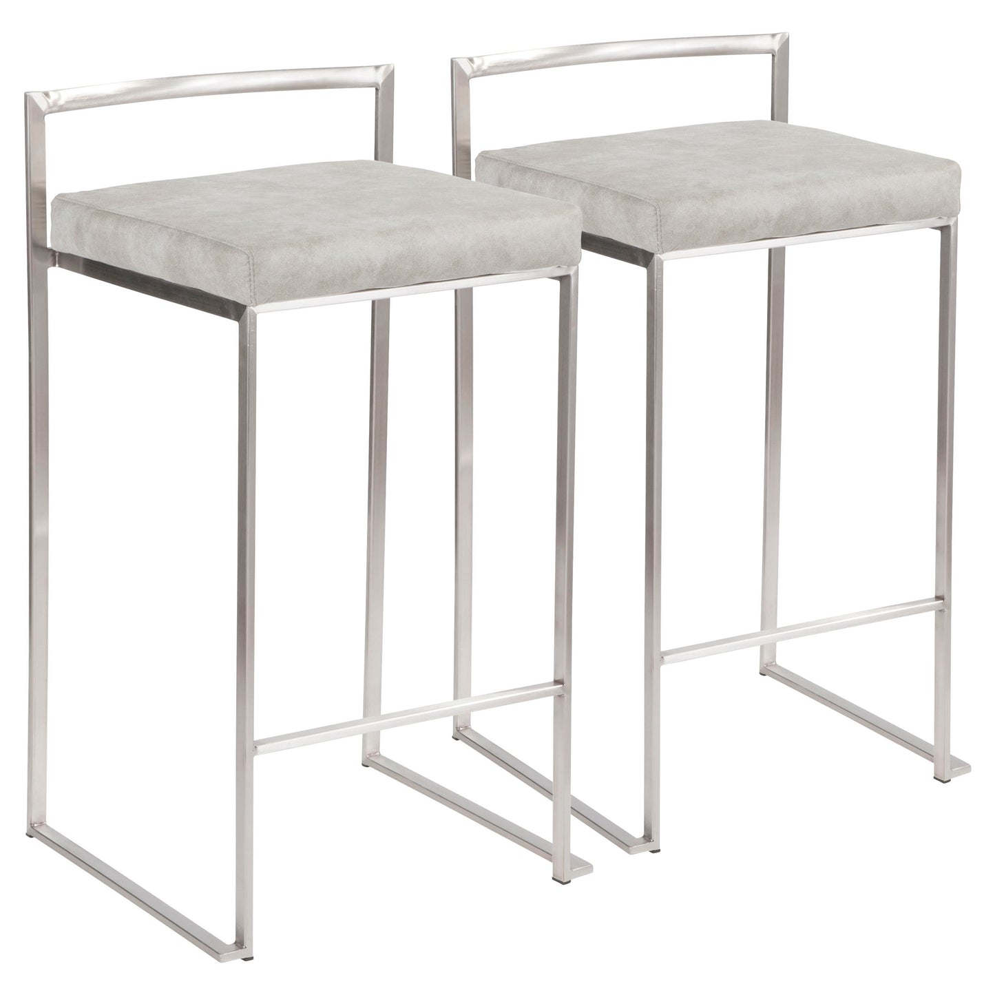 Fuji - Contemporary Elegant Stackable Counter Stool Set