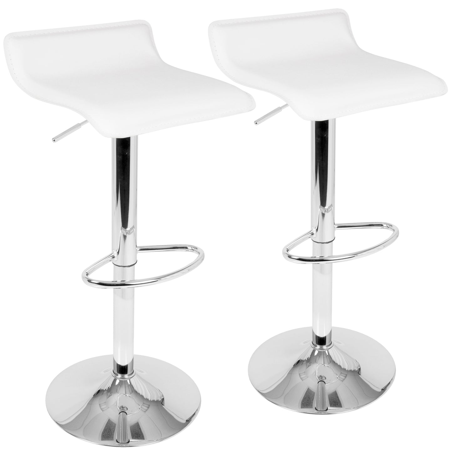 Ale - Contemporary Adjustable Barstool (Set of 2)