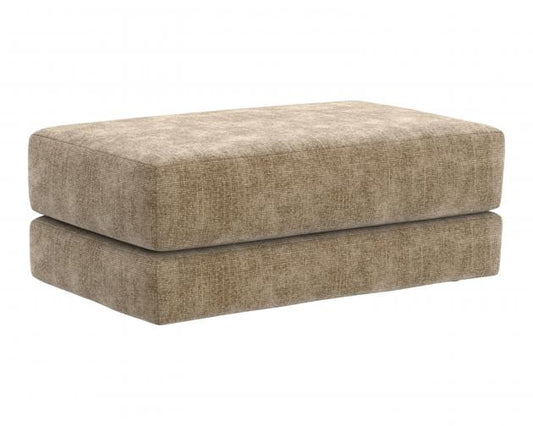 Jackson Avondale Ottoman in Burlap
