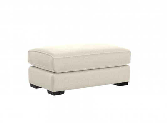 Jackson Alden Ottoman in Linen