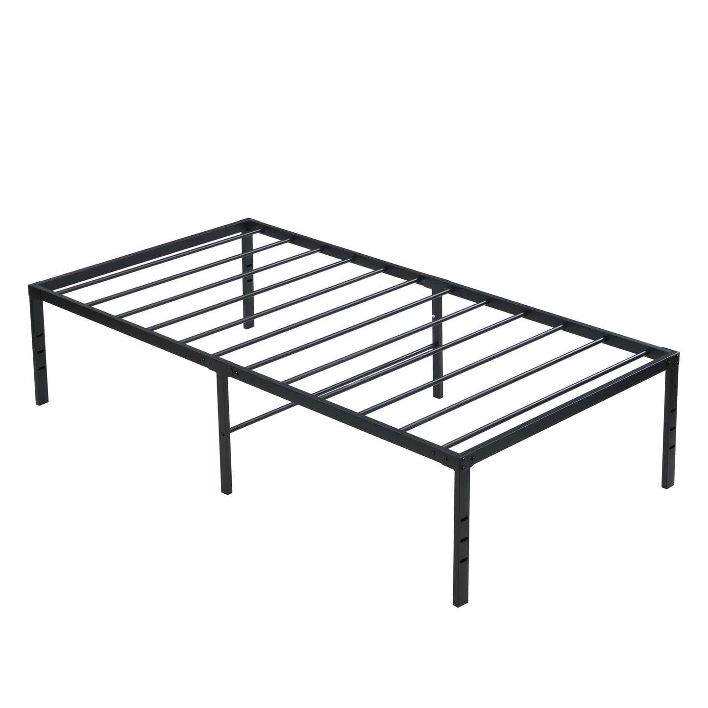 Heavy Duty Metal Bed Frame With Quiet Support