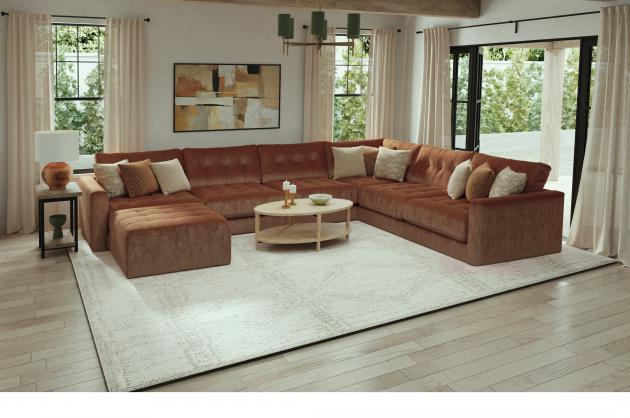 Jackson Kimpton collection arrangement; coordinating pieces sold separately in Henna