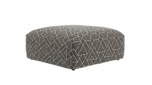 Jackson Reddington Cocktail Ottoman in Umber