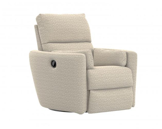 Jackson Barrett Swivel Glider Recliner in Buff