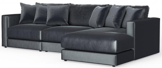 Jackson Remington collection arrangement; coordinating pieces sold separately in Slate