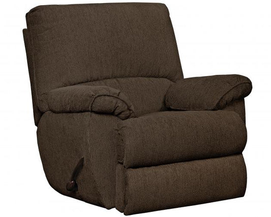Catnapper Elliott Sectional Glider Recliner in Chocolate