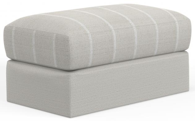 Jackson Lindsey Ottoman in Cotton