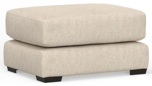 Jackson Hyde Park Ottoman in Porcelain