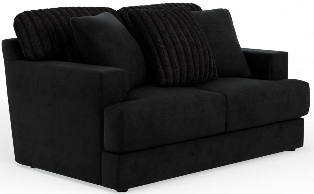 Jackson Eagan Loveseat in Black