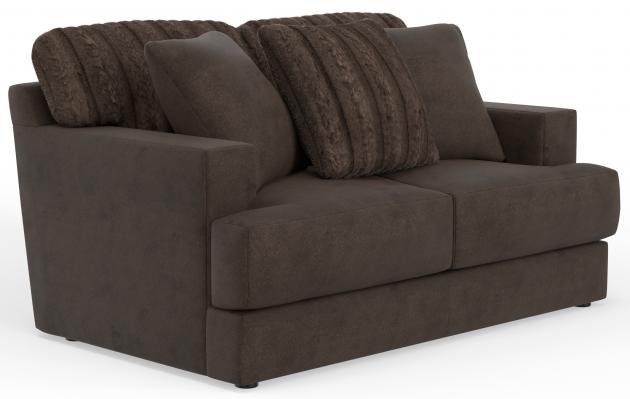 Jackson Eagan Loveseat in Chocolate