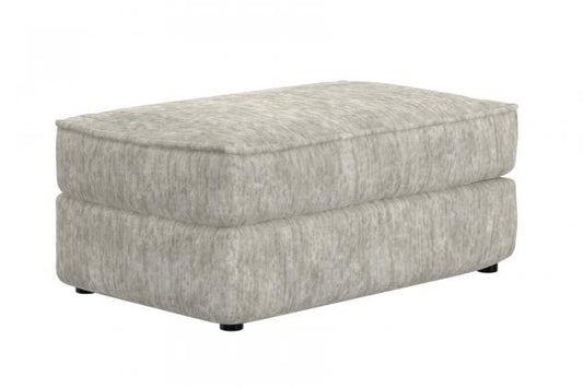 Jackson Bucktown Ottoman in Parchment