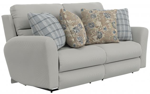 Catnapper Chappy Lay Flat Reclining Sofa in Linen