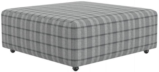 Catnapper Chappy Castered Cocktail Ottoman in Smoke