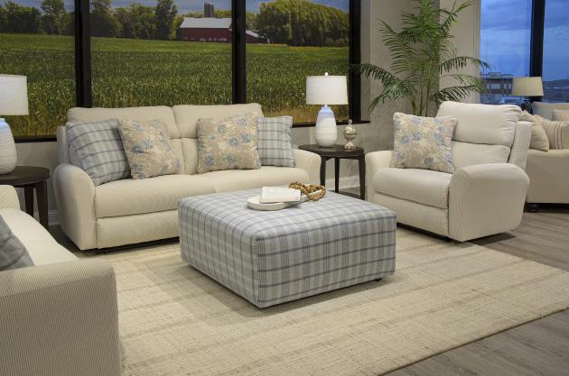Catnapper Chappy collection arrangement; coordinating pieces sold separately in Linen