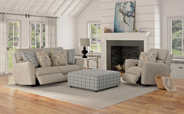 Catnapper Chappy collection arrangement; coordinating pieces sold separately in Linen
