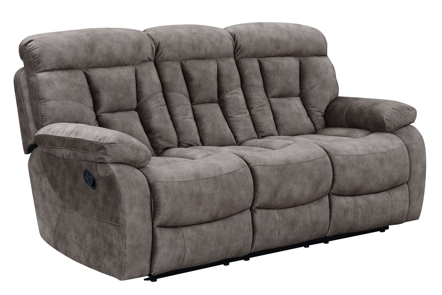 Bogata - Sofa And Loveseat Set - Dark Gray