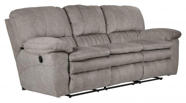 Catnapper Reyes Lay Flat Reclining Sofa in Graphite