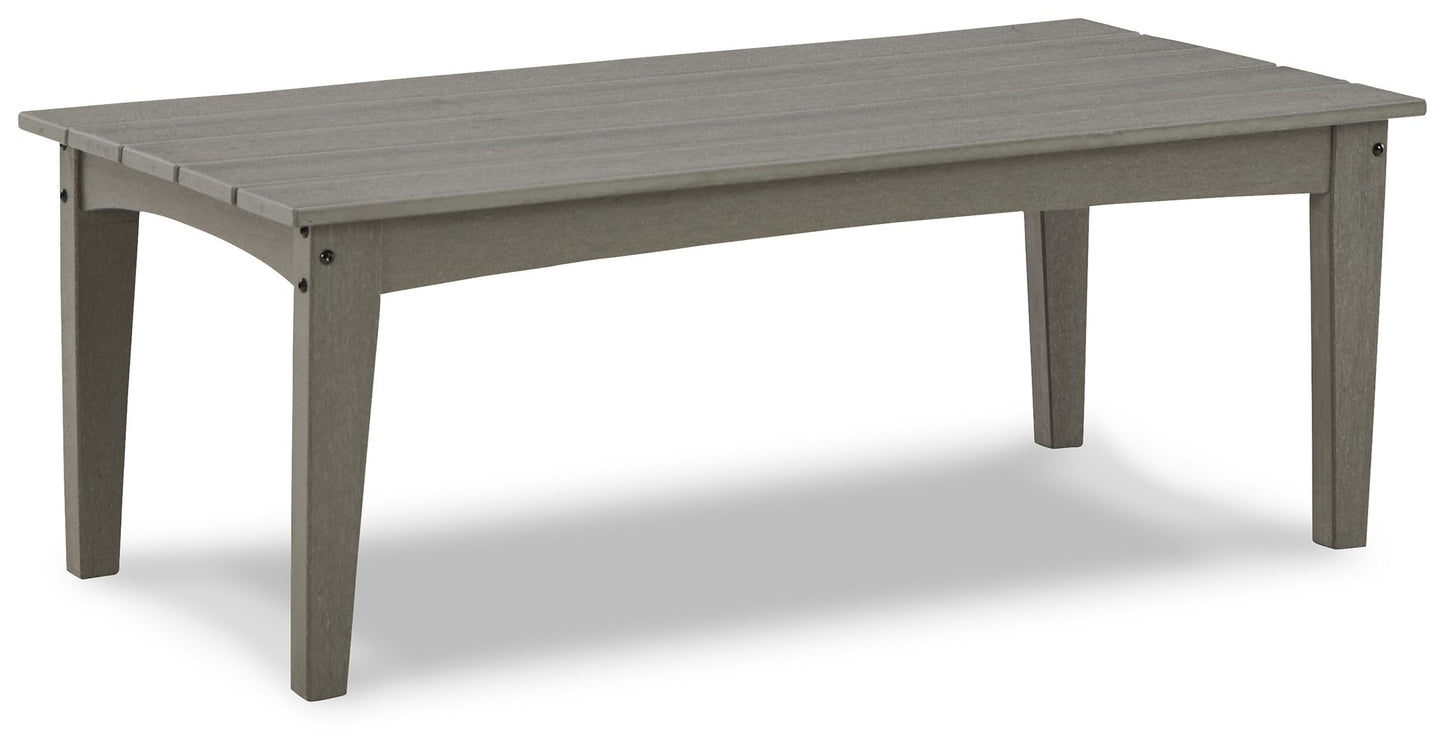 Visola - Rectangular Cocktail Table - Gray