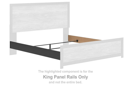 Broachmyn - King Panel Rails - Black