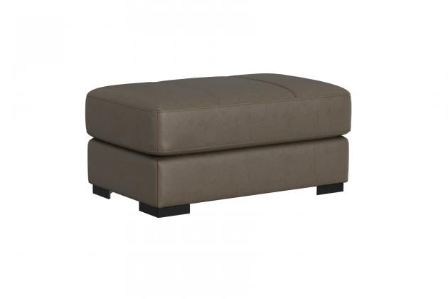Jackson Dutton Ottoman in Taupe