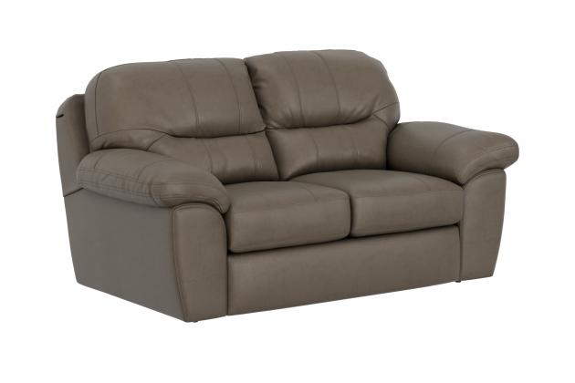 Jackson Dutton Gliding Loveseat in Taupe