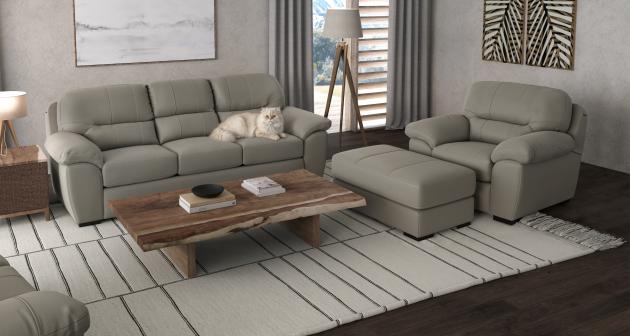 Jackson Dutton collection arrangement; coordinating pieces sold separately in Smoke