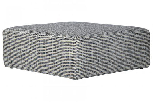 Jackson Polaris Cocktail Ottoman in Sailor