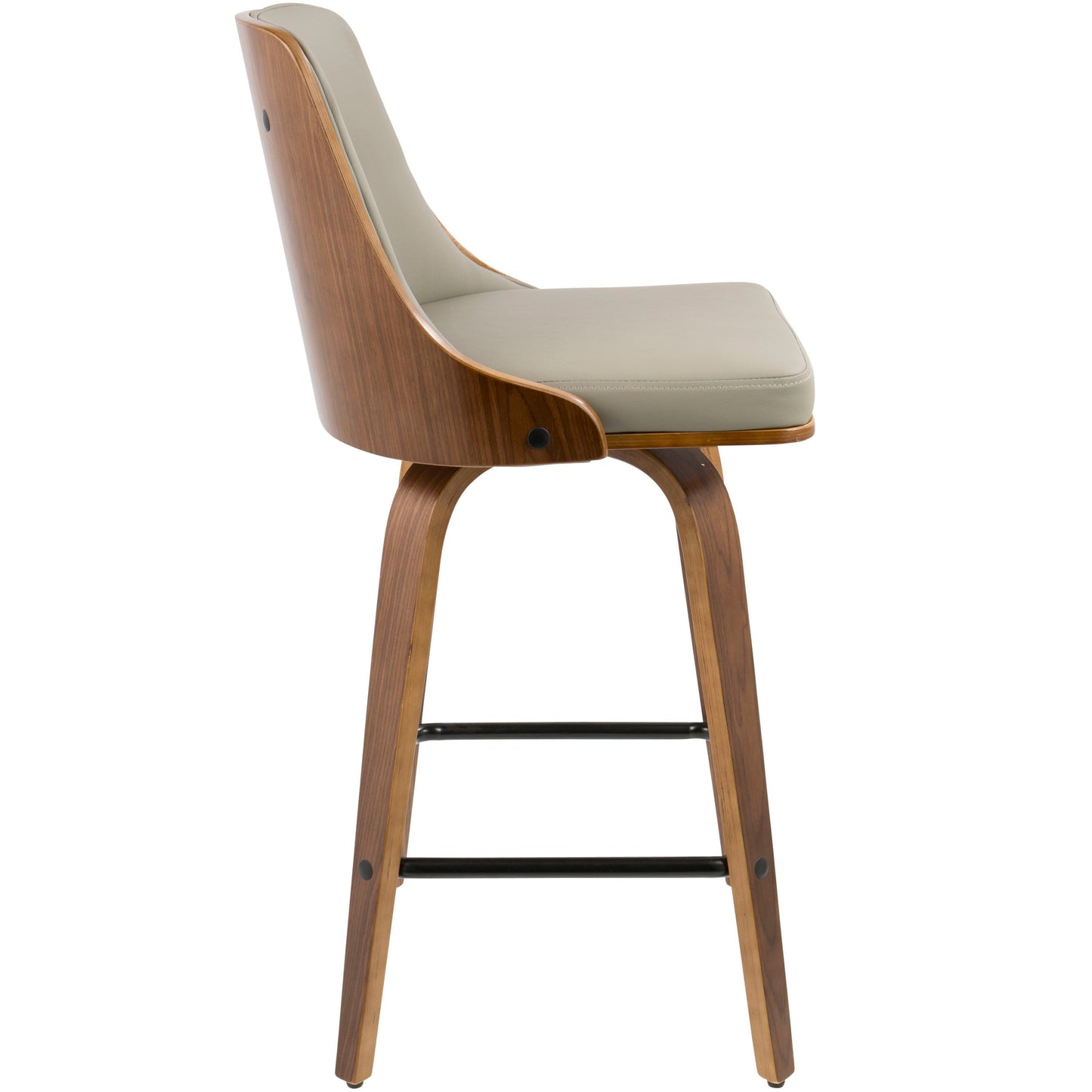 Gianna - Mid Century Modern Counter Stool (Set of 2)