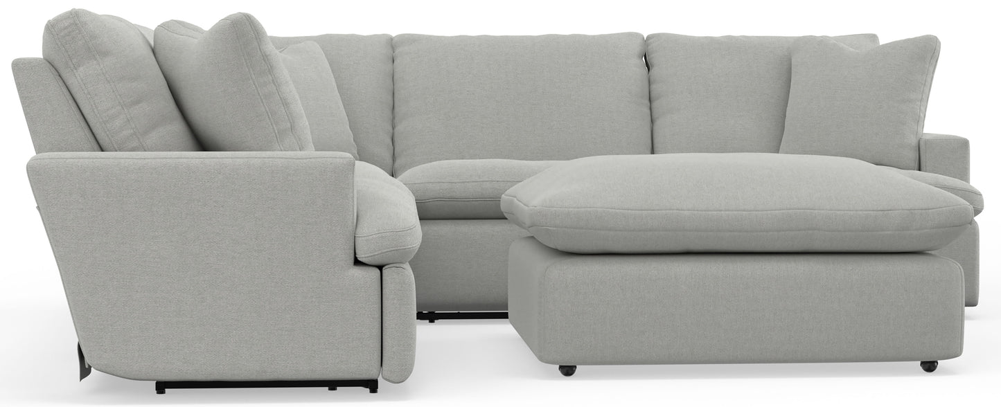 Stratus - Power Reclining Sectional With Reclining Seats And Usb Charging Ports