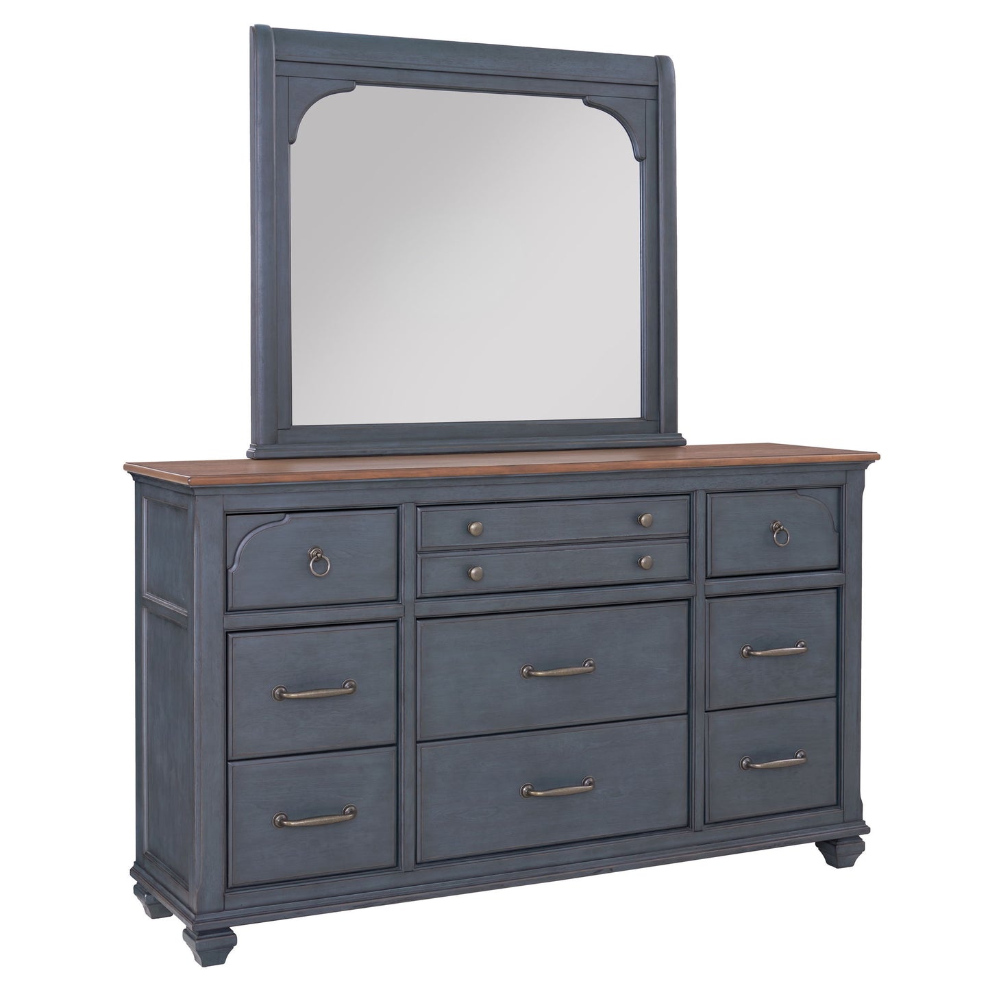 Americana - Mirror - Corduroy Blue