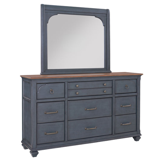 Americana - Mirror - Corduroy Blue