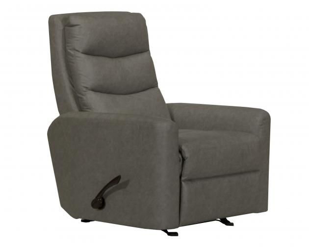 Catnapper Jet Glider Recliner in Silver